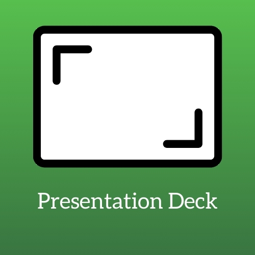 Presentation deck design